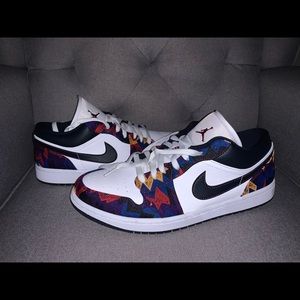 Jordan 1 Low Nothing But Net Mens